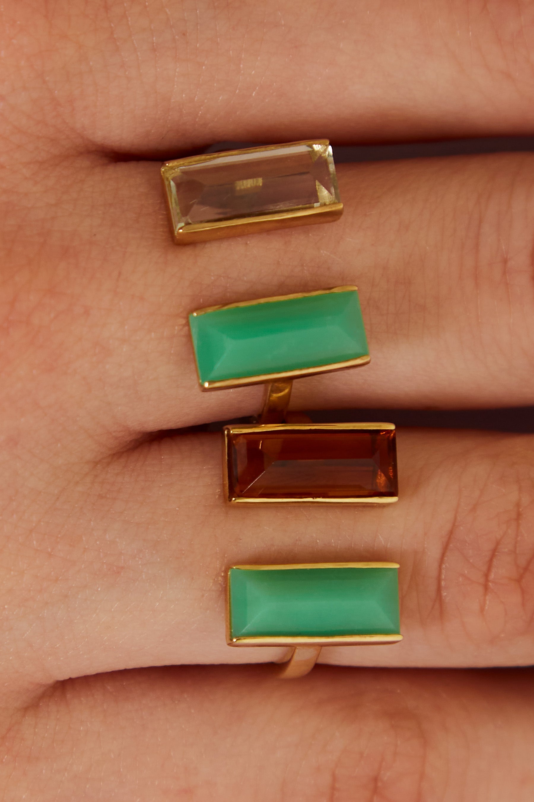 ALIITA リング DECO CENTRAL CITRINE + AMETHYST RING DECO CENTRAL CITRINE + AMETHYST RING – ALIITA