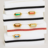 SPACE BAGUETTE TOPAZIO ANELLO