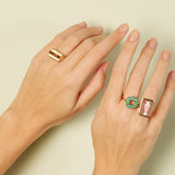 DECO CARRÉ YELLOW RING