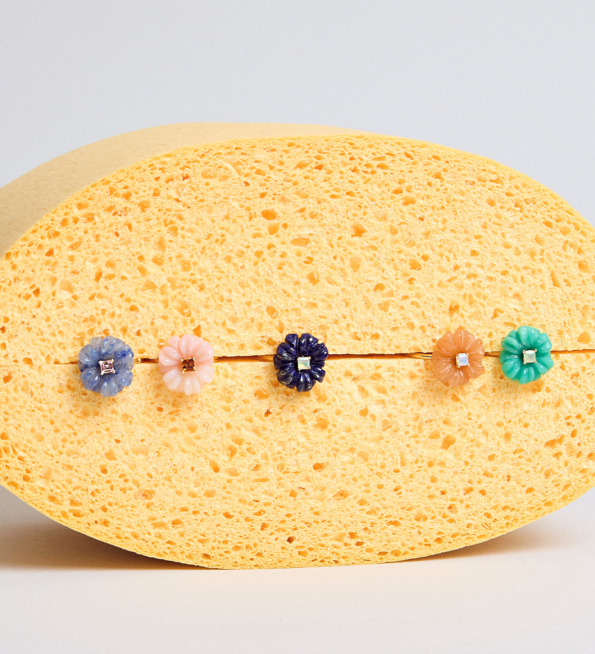 BLOSSOM LAPIS LAZULI RING