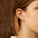 HORSESHOE BRILLANTE EARRINGS