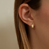 CUADRADO RAYADO ORECCHINI