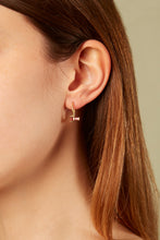 Load image into Gallery viewer, TU Y YO M PINK TOURMALINE + GARNET EARRINGS
