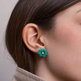 BLOSSOM CHRYSOPRASE EARRINGS