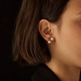 PERLA BAGUETTE CITRINE EARRINGS
