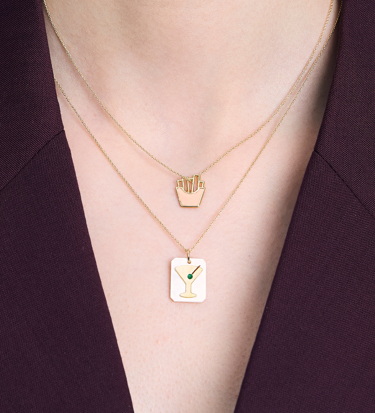 CAMEO PERLA MARTINI COLLANA