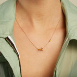 PERRITO PELOTA CARAMEL NECKLACE