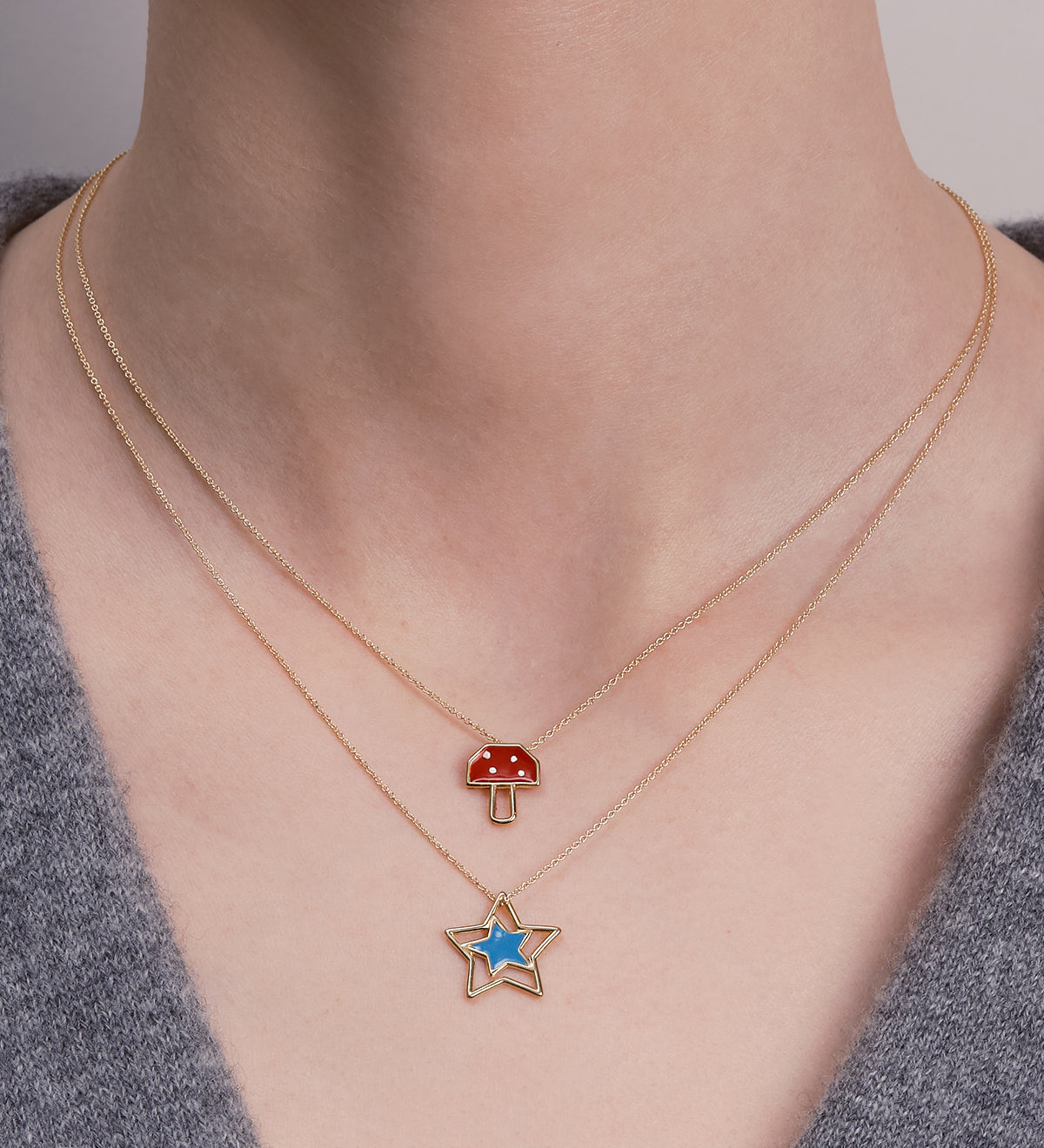 MUSHROOM PRISMA COLLANA