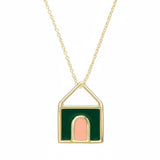 CASITA PRISMA GREEN NECKLACE