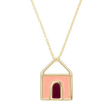 CASITA PRISMA PINK NECKLACE
