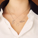CORAZON WG NECKLACE