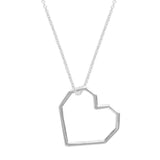 CORAZON WG NECKLACE
