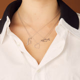 CORAZON WG NECKLACE