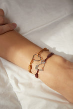 Load image into Gallery viewer, CORAZON WG CORD BRACELET
