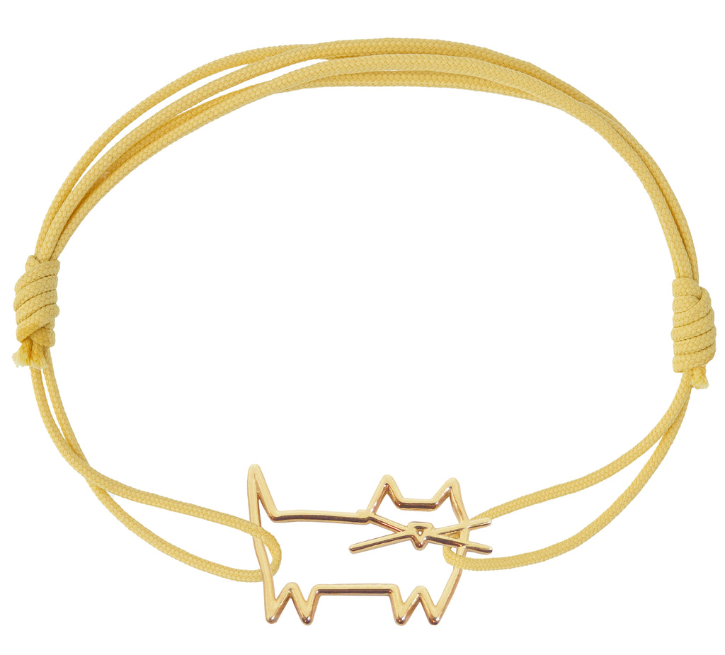 Aliita cat-shaped design earring - Gold