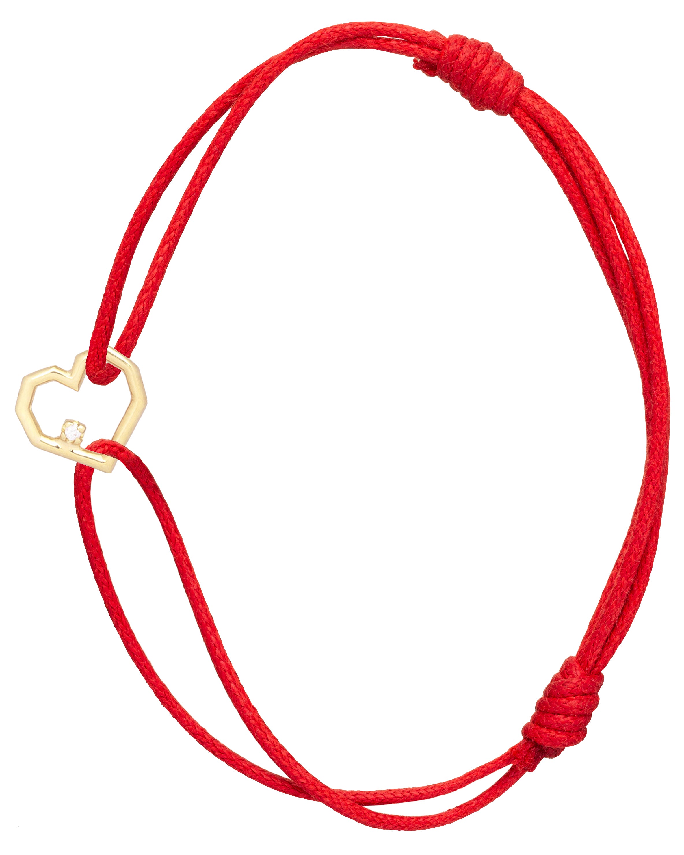 Red Heart Bracelet Cord – ADRI MADRID