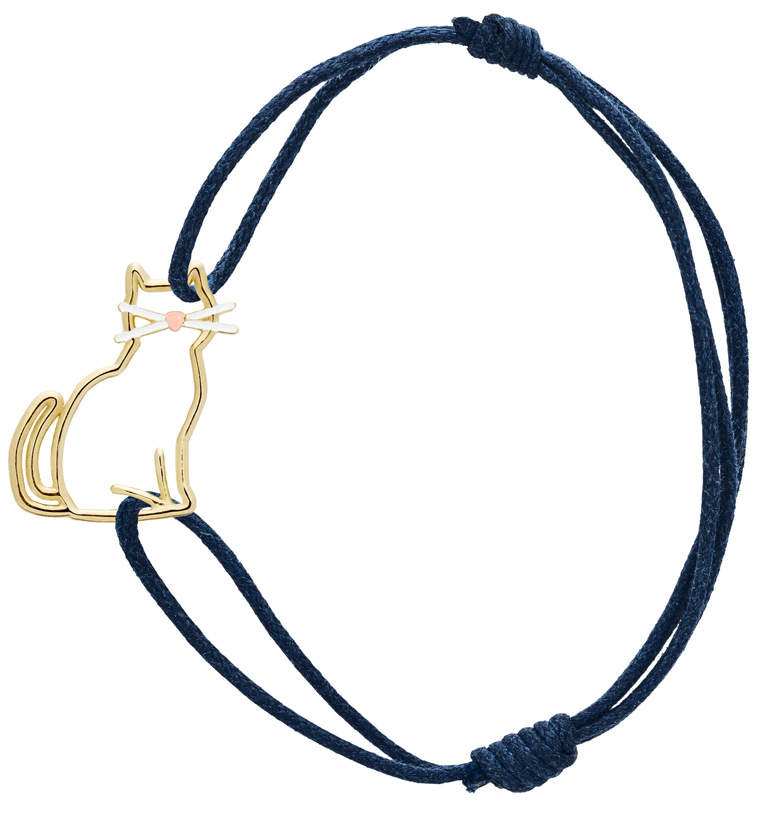 ALIITA ブレスレット MIAU ENAMEL BIGOTES CORD BRACELET MIAU ENAMEL BIGOTES CORD BRACELET – ALIITA