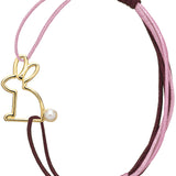 CONEJITO PERLA CORD BRACELET