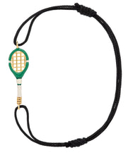 Load image into Gallery viewer, TENNIS PISTACHIO GREEN CORD BRACELET

