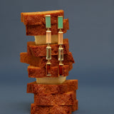 DECO MAXI BAGUETTE MULTICOLOR EARRINGS