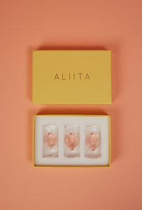 GLASS CANDY BOX PINK