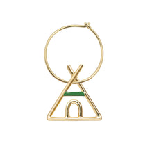 Load image into Gallery viewer, TIPI ENAMEL EARRING CIRCLE
