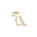 DINO ESMERALDA EARRING