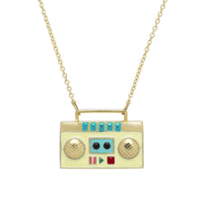 Load image into Gallery viewer, RADIO YELLOW NECKLACE
