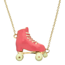 Load image into Gallery viewer, ROLLER PINK + YELLOW NECKLACE
