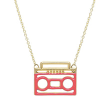 Load image into Gallery viewer, ESTEREO ENAMEL PINK NECKLACE
