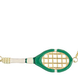 TENNIS PELOTA PISTACHIO GREEN NECKLACE