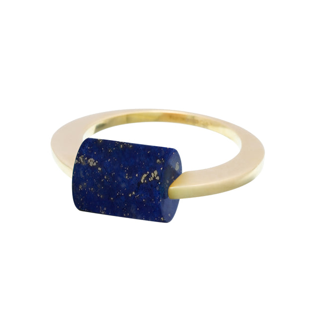H. Piasso Lapis Lazuli Ring (Size 10) – Silver Eagle Gallery