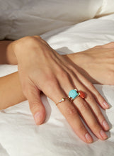 Load image into Gallery viewer, CONCHA TURQUOISE RING
