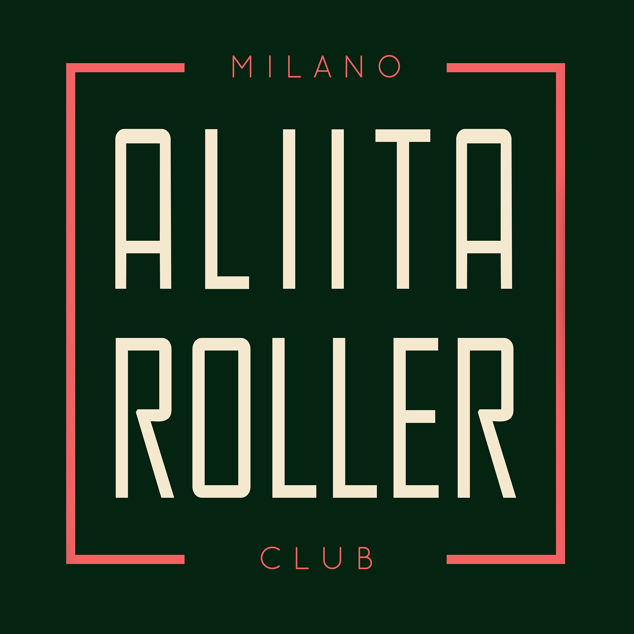ROLLER VERDE + ROSA COLLANA