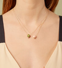 Load image into Gallery viewer, L&#39;AMANITA GREEN + RED NECKLACE
