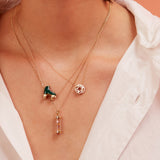 DONUT ICE GLAZED SPRINKLES BIANCO COLLANA